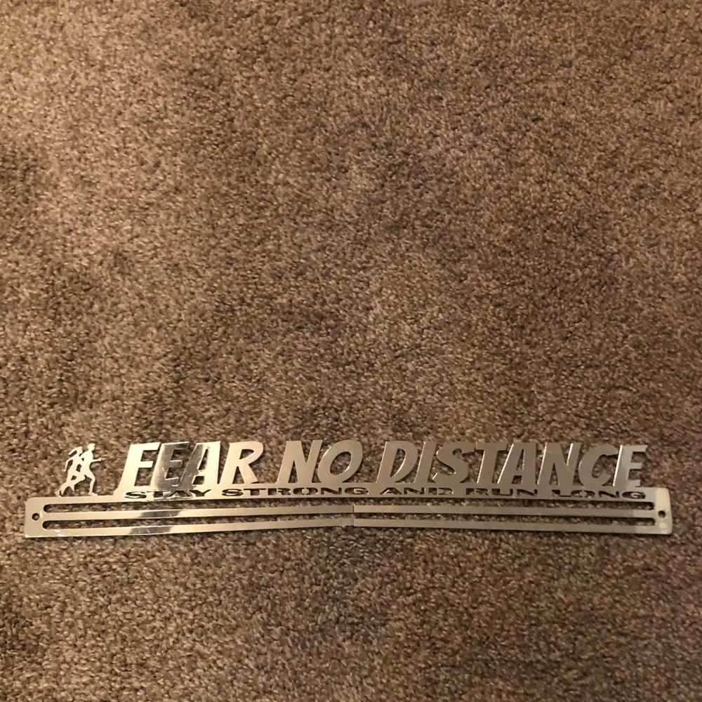 Running medal hanger